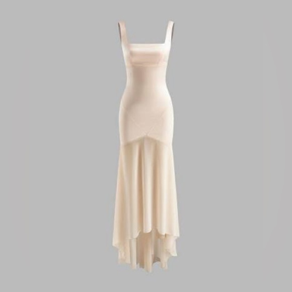 NWT Commense Pink Satin Dress